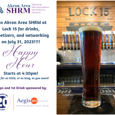 2024 - July 31 - Happy Hour / Networking Event